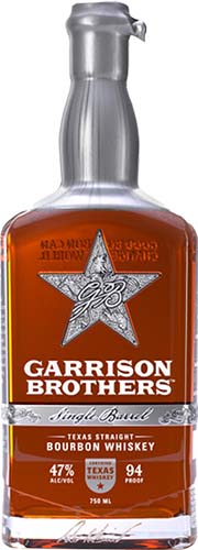 Garrison Brothers Single Barrel Cask Strength Straight Bourbon Whiskey