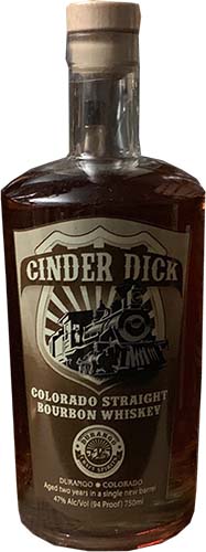 Durango Craft Spirits Cinder Dick Bourbon