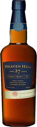 Heaven Hill 27 Year Old Kentucky Straight Bourbon Whiskey
