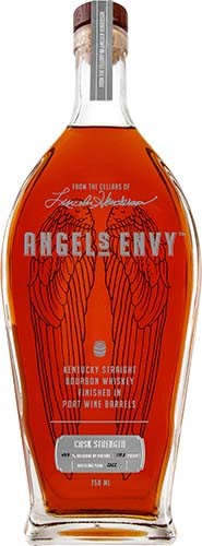 Angel's Envy Cask Strength Bourbon Whiskey Finished in Port Wine Barrels
