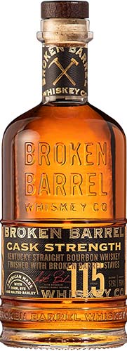 Infuse Spirits Broken Barrel Cask Strength Bourbon Whiskey