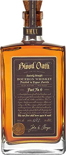 Blood Oath Bourbon Pact No.6