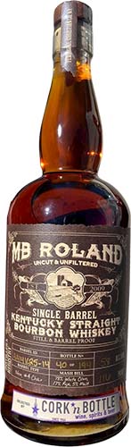 MB Roland Single Barrel Straight Bourbon Whiskey