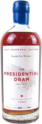 The Presidential Dram Bourbon 4 Years Old