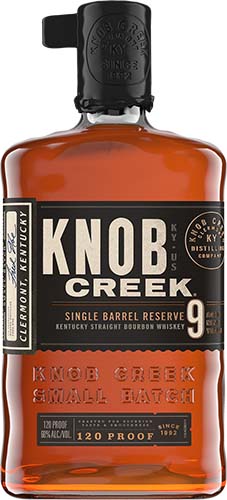 Knob Creek Single Barrel Reserve 120 Proof Kentucky Straight Bourbon Whiskey