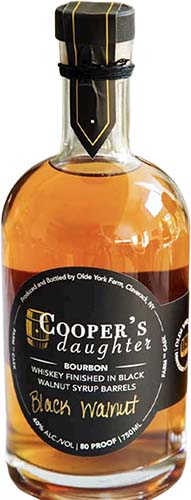 Cooper's Daughter Black Walnut Bourbon