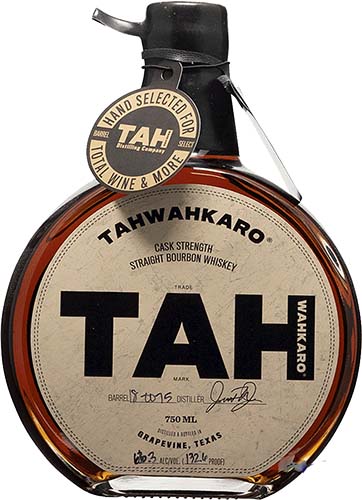 Tahwahkaro Cask Strength Straight Bourbon Whiskey