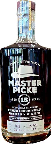 Master Picke 15 Year Single Barrel Bourbon