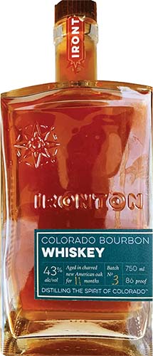 Ironton Colorado Bourbon Whiskey