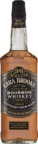 Ezra Brooks Kentucky Straight Bourbon whiskey