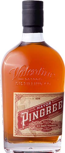 Valentine Distilling Mayor Pingree Red Label Bourbon Whiskey
