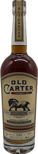 Old Carter Bourbon Whiskey124.Proof