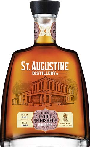 St Augustine Bourbon Finished In Port Barrel