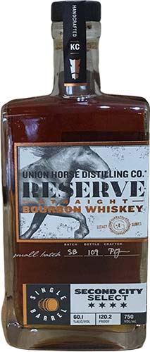 Union Horse Second City Select Single Barrel Bourbon