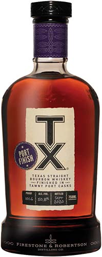 TX Straight Bourbon Whiskey Port Barrel Proof
