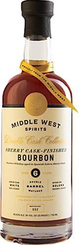 Middle West 6 Year Old Sherry Finished Bourbon Whiskey