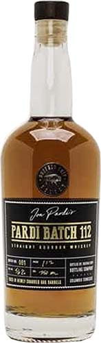 Pardi Batch 112 Straight Bourbon Whiskey