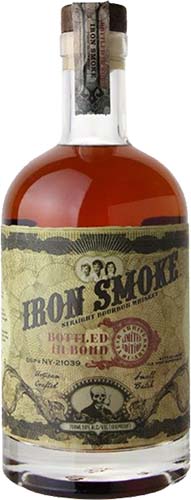 Iron Smoke Bottled In Bond Bourbon Whiskey