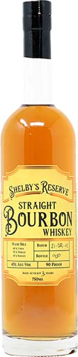 Shelby's Reserve Straight Bourbon Whiskey