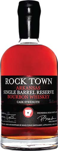 Rock Town Arkansas Barrel Aged Bourbon Whiskey