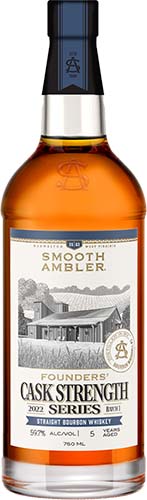 Smooth Ambler Founders Cask Bourbon Whiskey