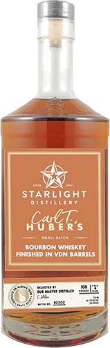 Starlight Carl T Hubers Bourbon Finished In VDN Barrels