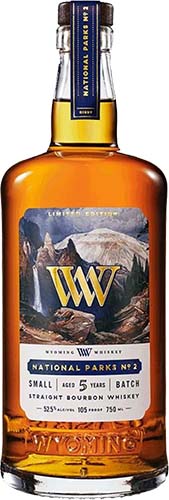 Wyoming National Parks 5 Year Old Bourbon Whiskey