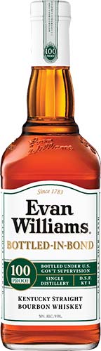Evan Williams White Label Bottled In Bond