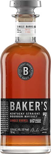 Baker'S single Barrel Bourbon Whiskey 7 Year