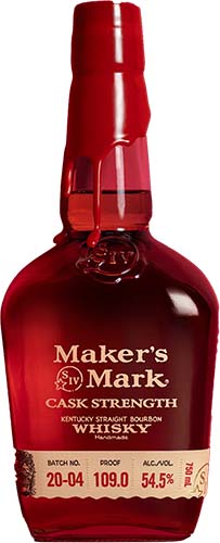 Maker's Mark Cask Strength 109 Proof Kentucky Straight Bourbon Whisky