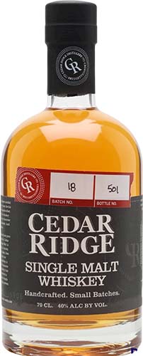 Cedar Ridge White Port Cask Single Malt