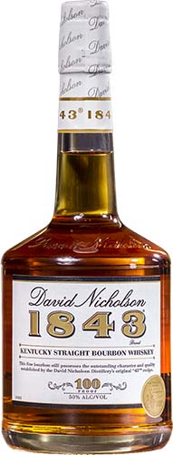David Nicholson 1843 Bourbon Whiskey