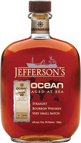 Jefferson's Ocean Aged At Sea Wheated Bourbon Whiskey