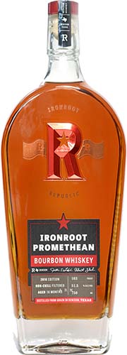 Ironroot Promethean Bourbon Whiskey