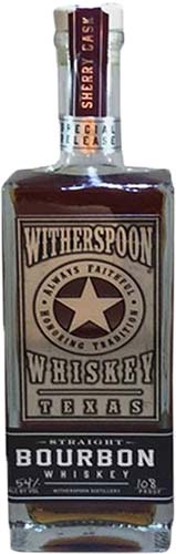 Witherspoon Sherry Cask Finish Straight Bourbon Whiskey