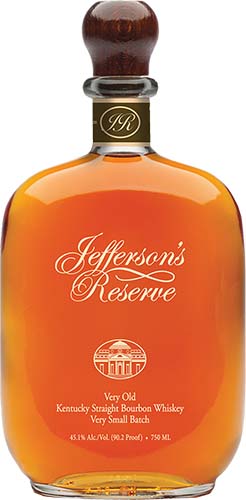 Jefferson's Reserve Single Barrel Bourbon Whiskey