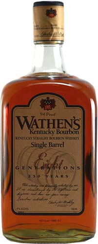 Wathen's Single Barrel Kentucky Straight Bourbon Whiskey