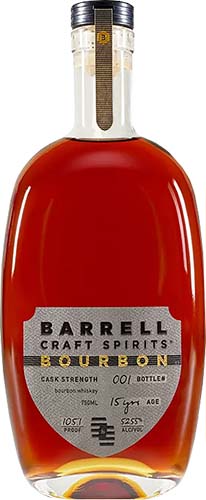 Barrell 15 Year Old Cask Strength Bourbon Whiskey