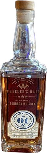 Wheeler's Raid Original Blend Bourbon Whiskey 01