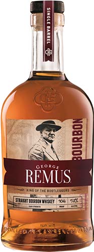 George Remus Single Barrel Cask Strength Bourbon Whiskey