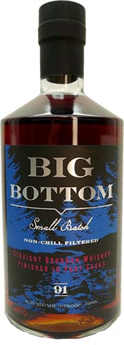 Big Bottom Port Cask Finish Straight Bourbon Whiskey