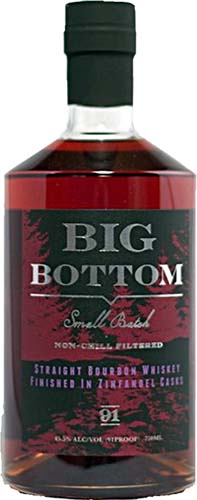 Big Bottom Small Batch Zinfandel Cask Finish Straight Bourbon Whiskey