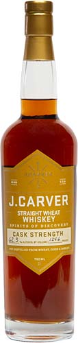 J Carver Brickyard Cask Strength Barrel Select Bourbon Whiskey