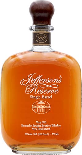 Jefferson's Reserve Single Barrel Bourbon Whiskey