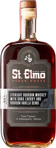 St Elmo Steak House Straight Bourbon Whiskey