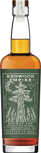 Redwood Empire Bottled In Bond Rocket Top Straight Rye Whiskey