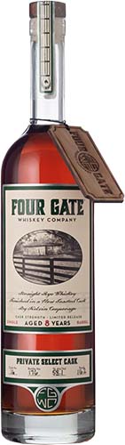 Four Gate Whiskey Private Select Indiana Rye Whiskey