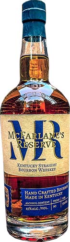 Mcfarlane's Reserve Kentucky Straight Bourbon Whiskey - SIPN BOURBON