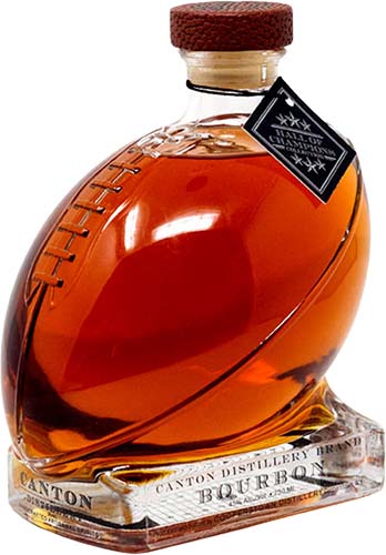 Cooperstown Canton Football Bourbon Whiskey