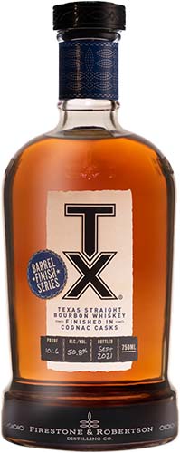 Tx Texas Straight Bourbon Whiskey Finished In Cognac Casks